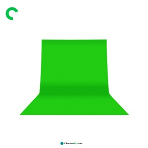 خرید کروماکی سبز - خرید green screen - پرده سبز کروماکی 2.5X6 ضد چروک - فروش رنگ سبز کروماکی - بهترین پارچه برای کروماکی - پارچه سبز فیلمبرداری